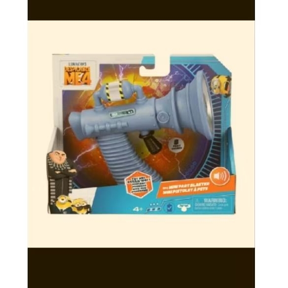 minion despicable me mini fart blaster illumination baru asli mainan toys mainan tembakan mainan pis