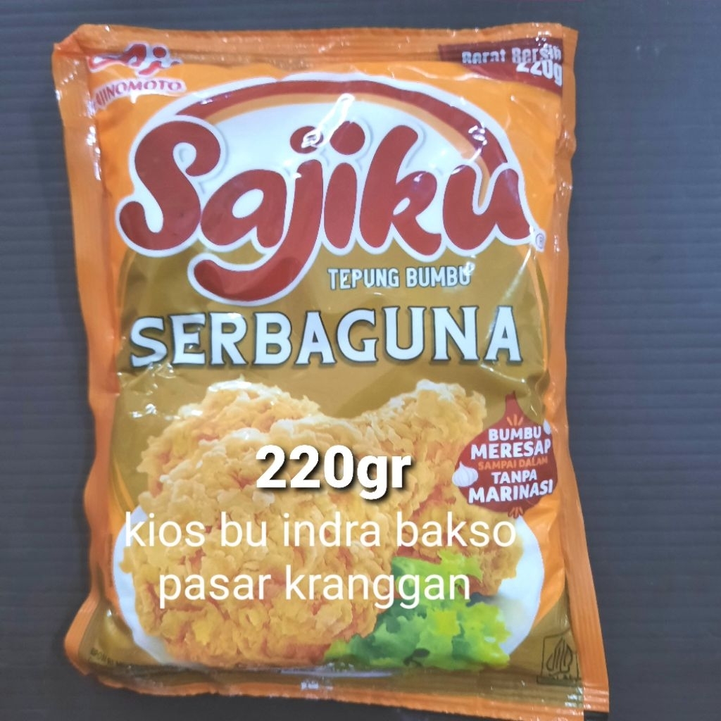 

sajiku 220 gr tepung bumbu serbaguna ajinomoto