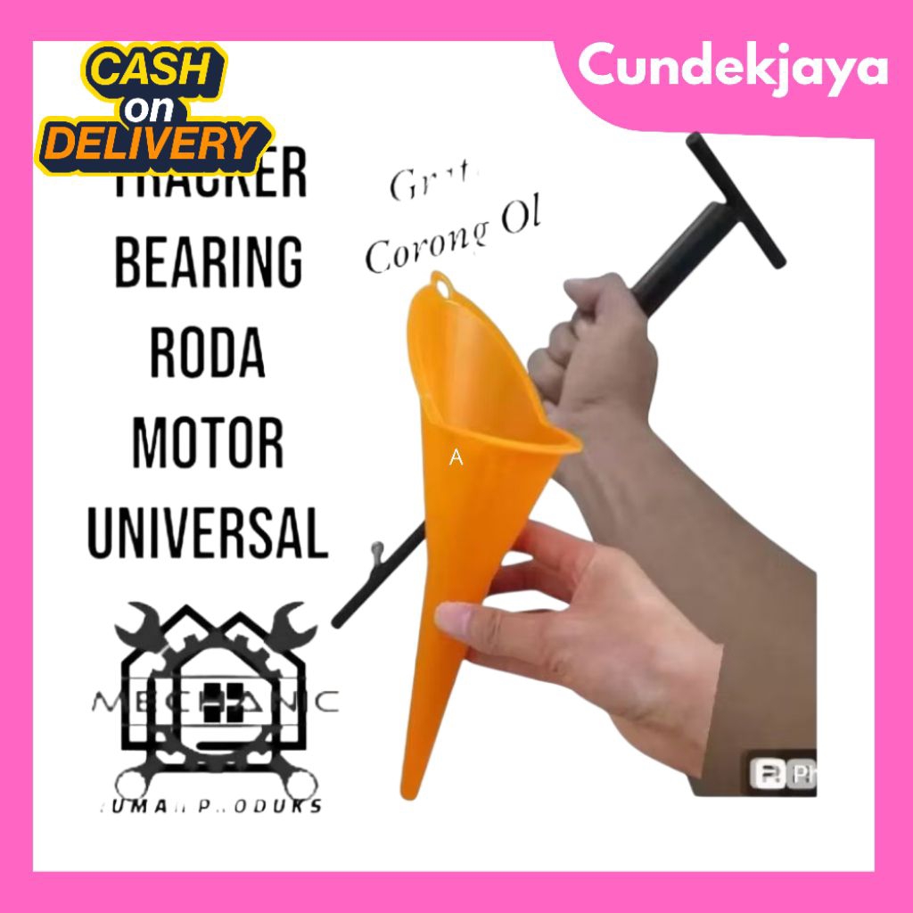 Tracker Pelepas Bearing Roda Motor Universal Bearing | Gratis Corong Oli