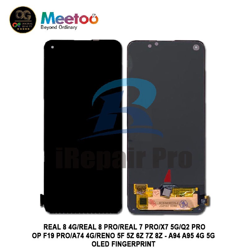 LCD REALME 8 4G RELAME 8 PRO REALME 7 PRO X7 5G Q2 PRO - OPPO A74 4G RENO 7 LITE 8 LITE 5F 5Z 6Z 7Z 