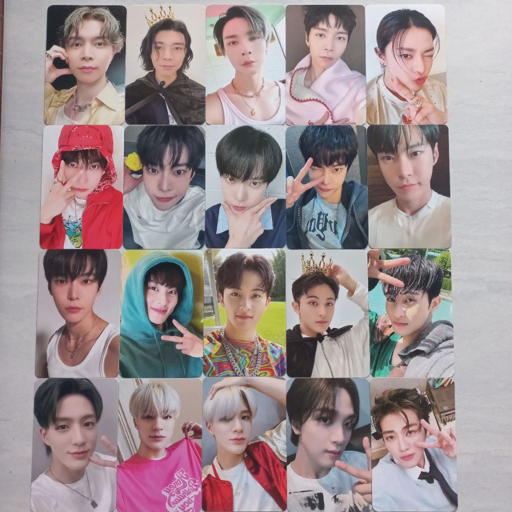 Official Photocard Johnny Kutangan Doyoung Jumatan Fast check Walk Mark Hoodie Ijo Slow Acid Expo Ki