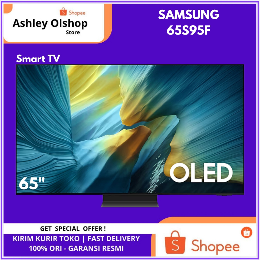 TV 65 Inch OLED S95F Samsung 65S95F OLED 4K Smart TV Samsung QA65S95FAKXXD 65 OLED
