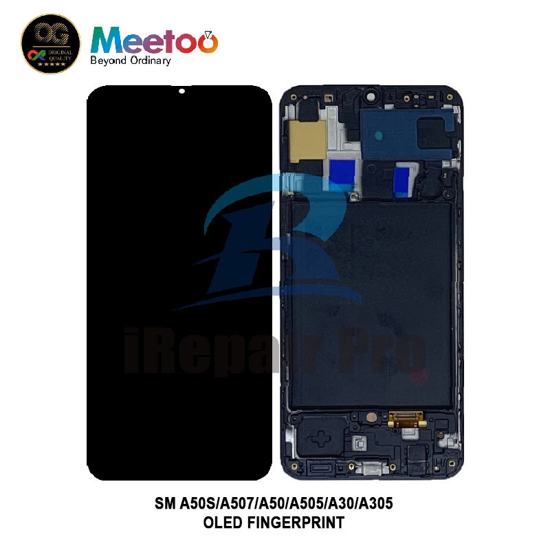 LCD SAMSUNG A50 A505 - A50S A507 - A30 A305 LCD TOUCHSCREEN PLUS FRAME OLED FINGERPRINT
