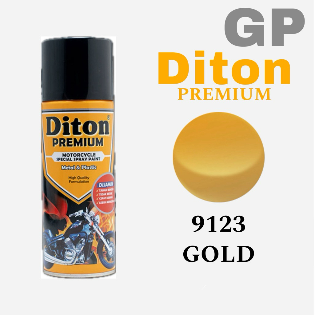 Diton Premium 9123 || Gold || Cat Semprot