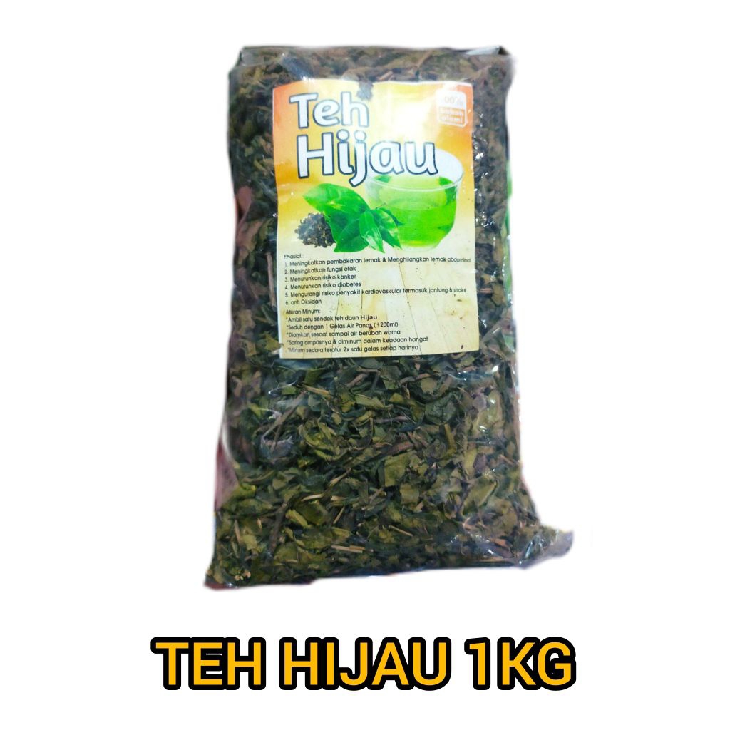 

1 kg teh hijau original - teh hijau Sleman Jogja - teh herbal - teh kesehatan alami