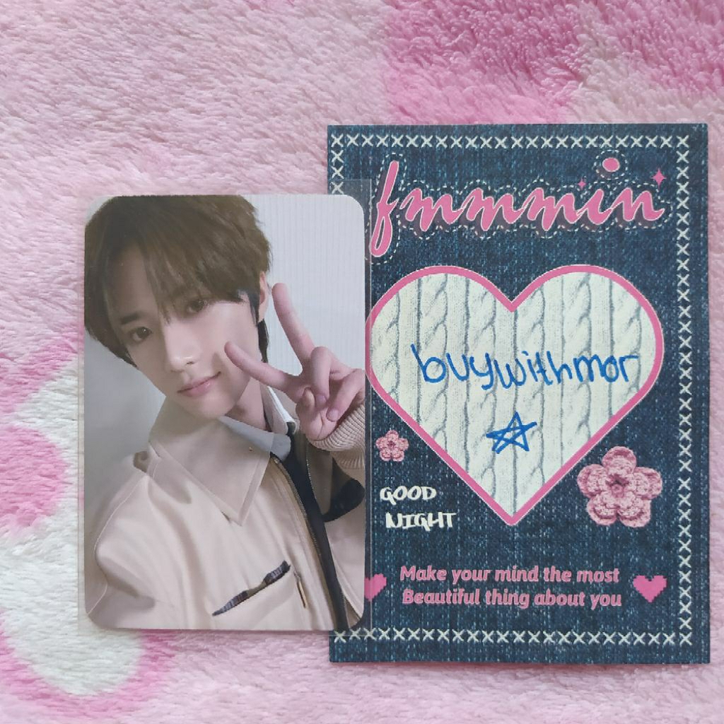 WTS PC PHOTOCARD BEOMGYU POB DMM R1 DEAR MY MUSE TXT