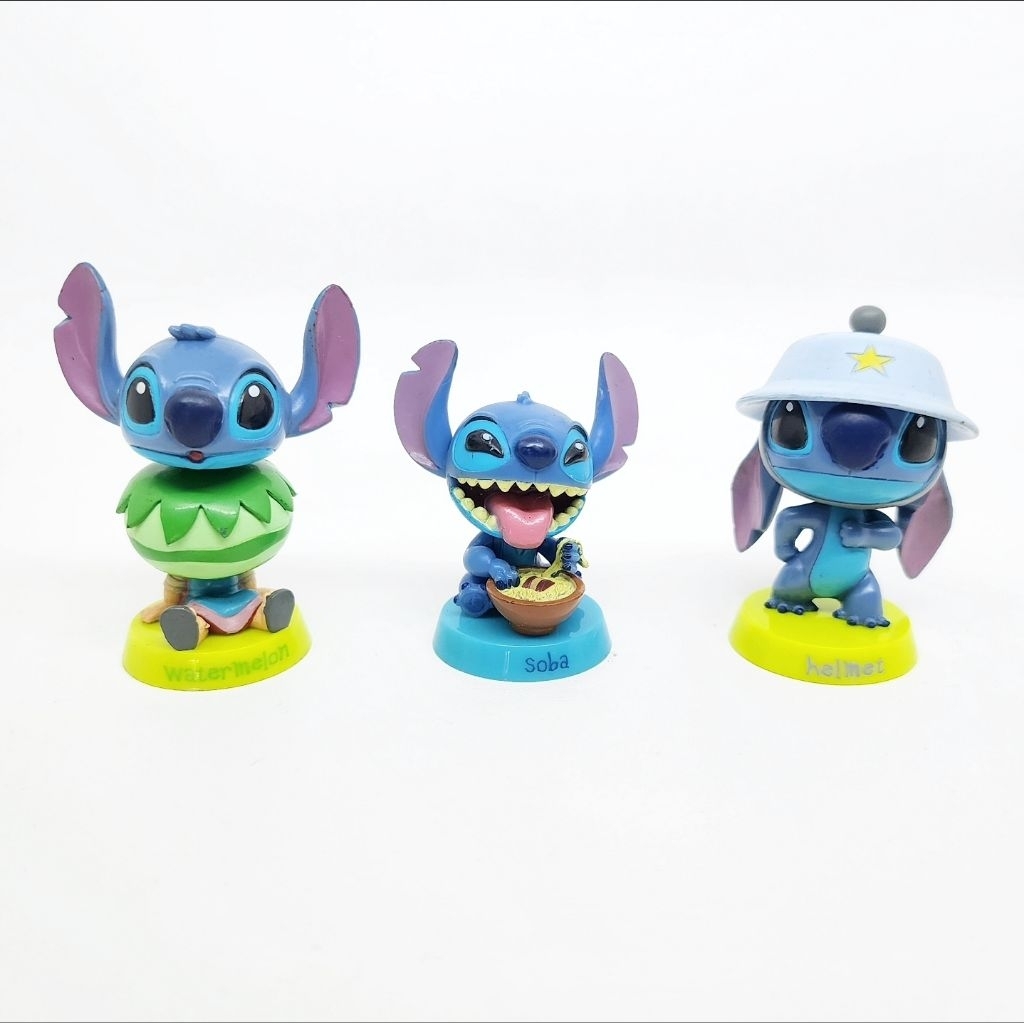 DISNEY STITCH BOBBLE HEAD FIGURE FIGURINE TOY LILO & STITCH