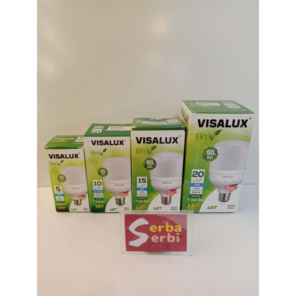 *LET LED VISALUX*Lampu led ektif T buld tabung visalux