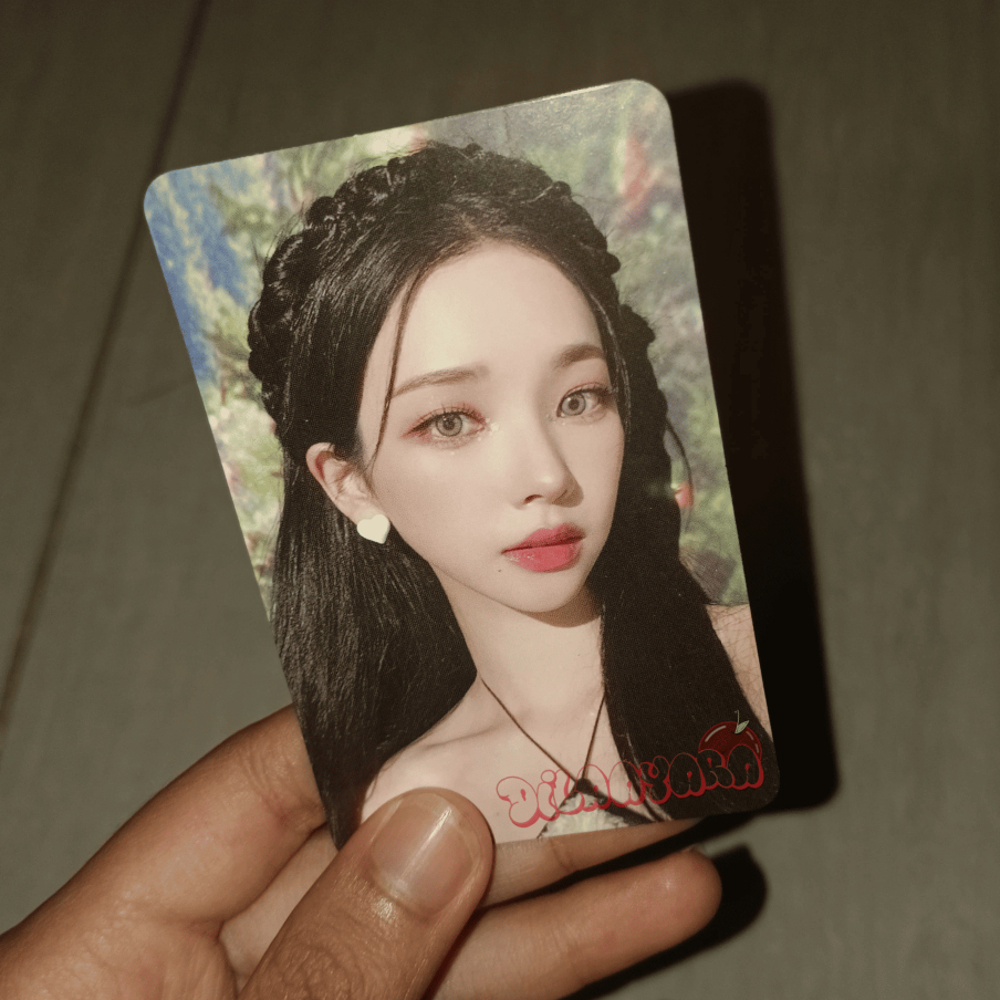 photocard official karina dewy aespa smcu kardew