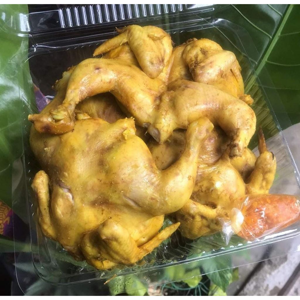 

ayam ungkep isi 5 ekor gurihnya sampe meresap siap goreng
