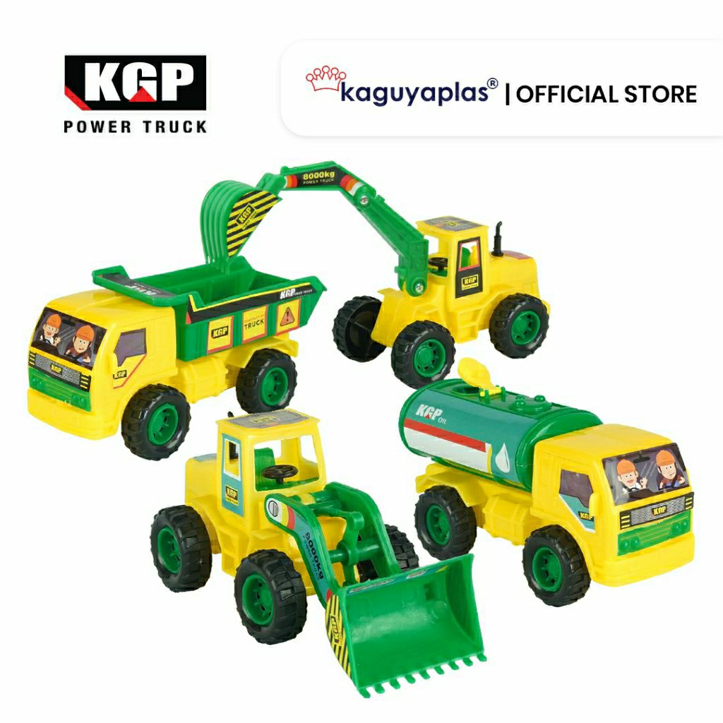 Mainan Anak Mobil Truk Konstruksi Set