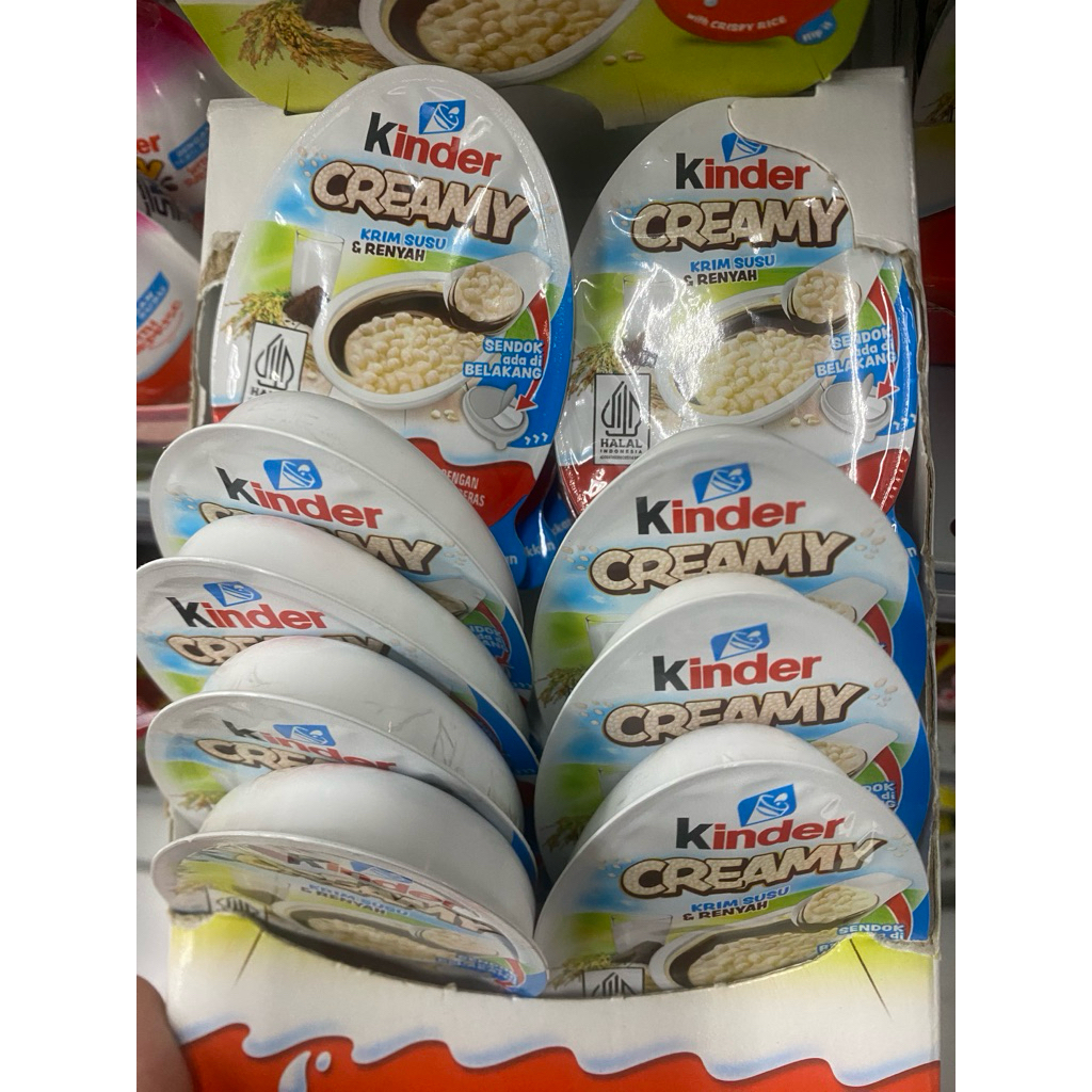 

KINDER joy Creamy Milky and Crunchy satuan