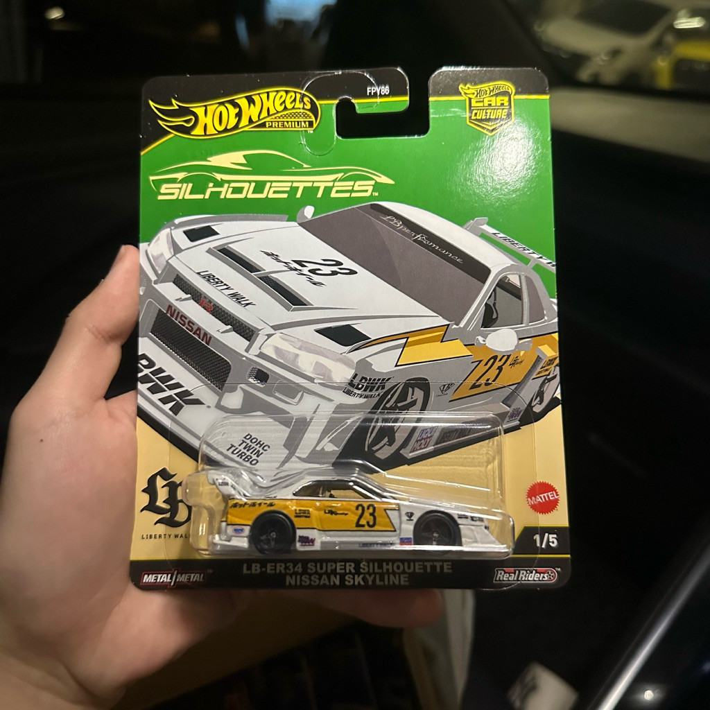 Hotwheels Silhouette Nissan LB Super Silhouettes ER34 R34 Skyline