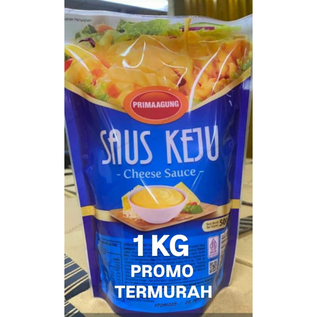 

PROMO SAOS KEJU 250GR/500GR/1KG - SAUS KEJU PRIMA AGUNG KEMASAN