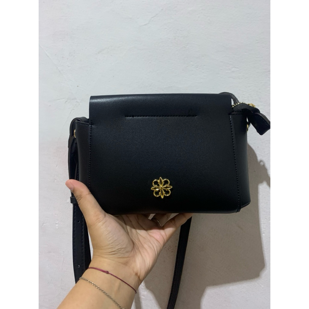 sling bag mini Les Catino sling bag hitam kecil Les Catino