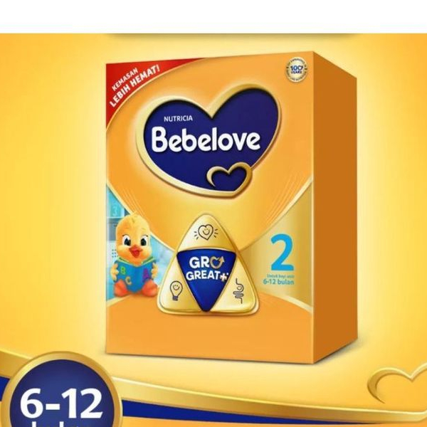 

Bebelove 2 200gr Formula Susu Bayi Tahap 2 Nutricia untuk Usia 6-12 Bulan
