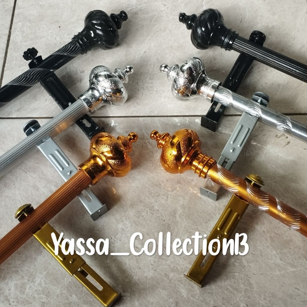BATANG GORDEN/ROLET GORDEN/BATANG BESI GORDEN/TIANG KORDEN MODEL TUTUP BIASA BESSELER