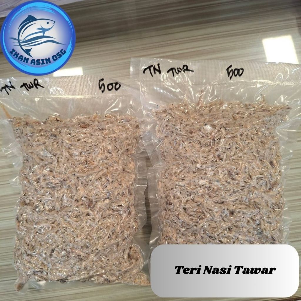 

Ikan Asin Teri Nasi Tawar