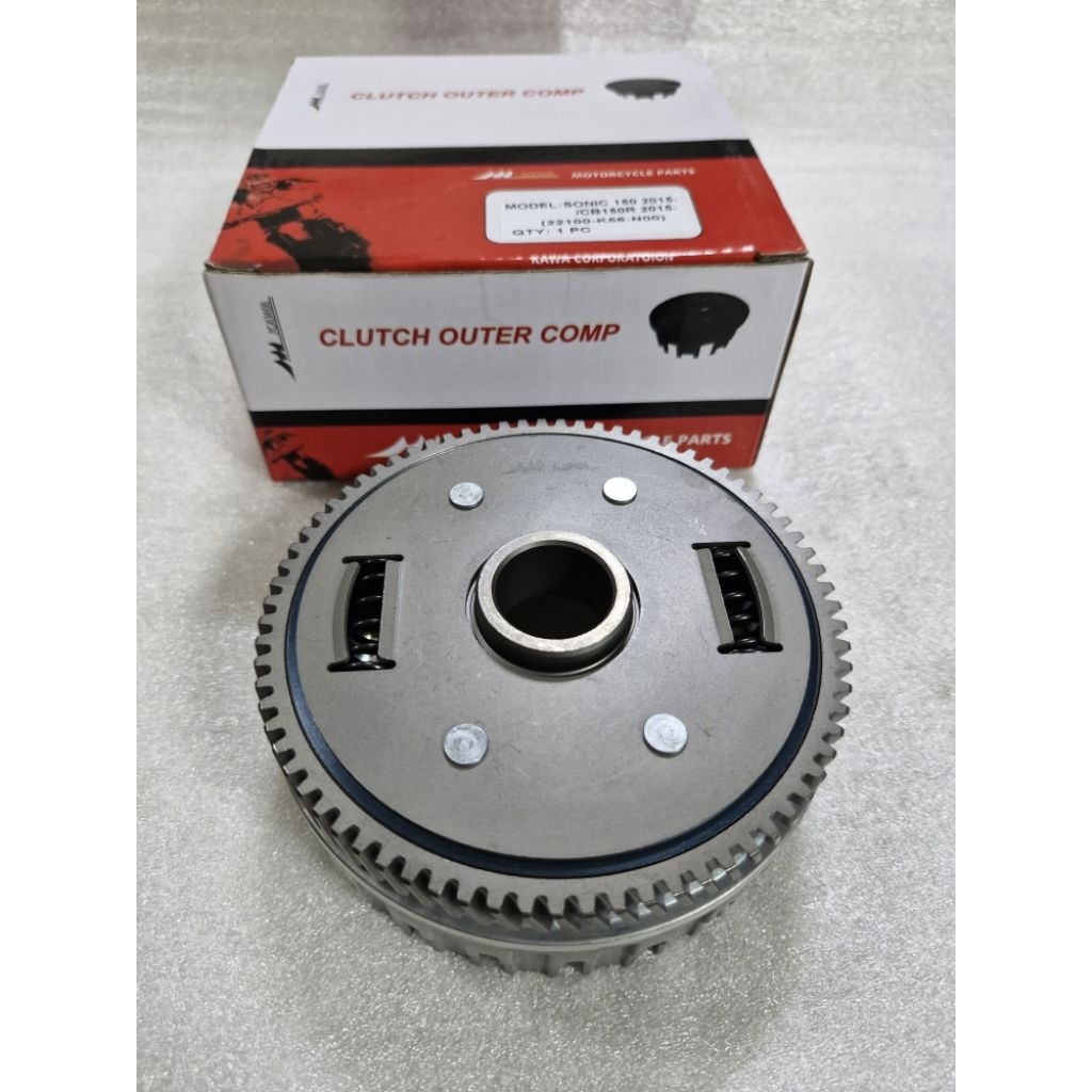 RUMAH KOPLING DAN GIGI GENDENG SONIC 150, SUPRA GTR150, CBR150R K45G, K45N, CB150R K15G, K15M (OUTER