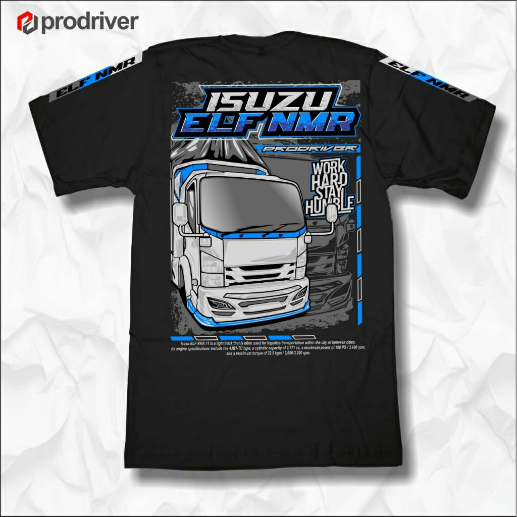 PDR006 - KAOS TRUK DEWASA KAOS TRUK TERLARIS KAOS TRUK ELF KAOS TRUK IZUZU