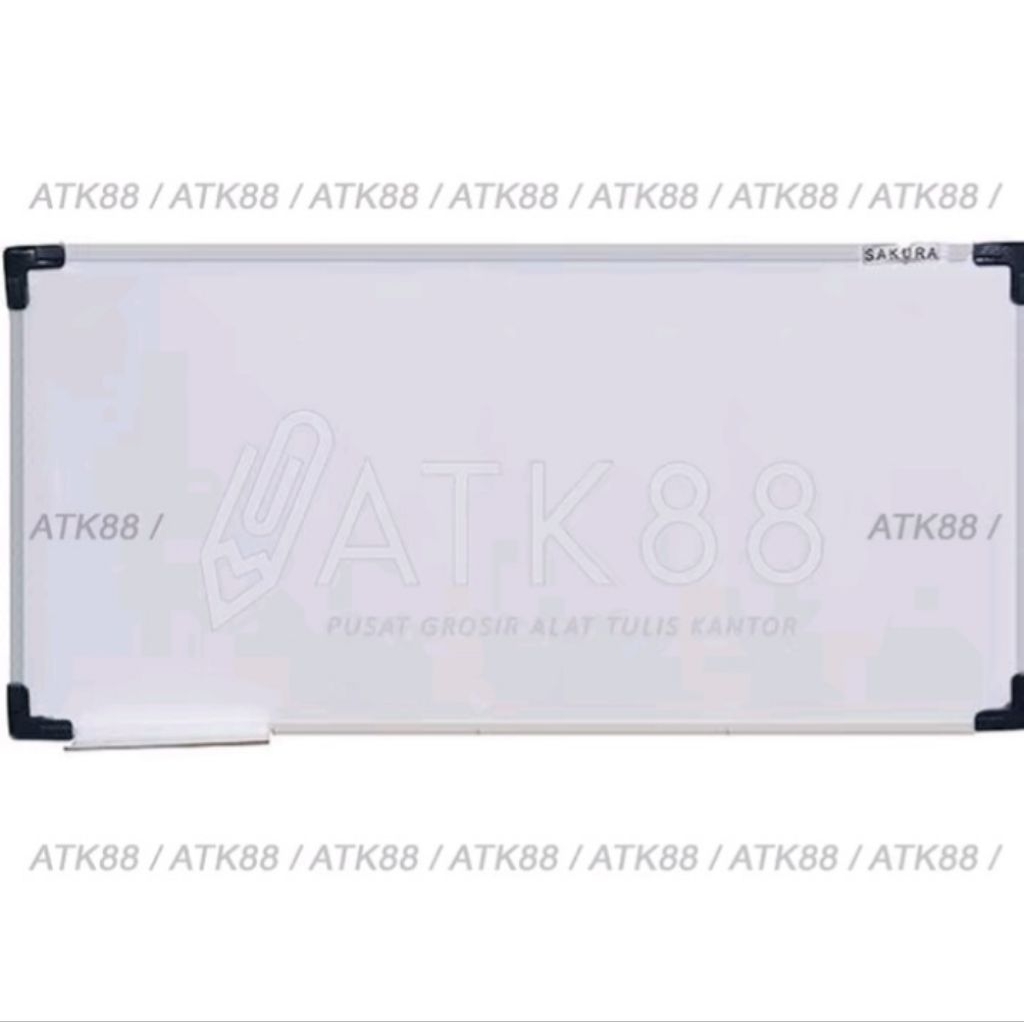 

Papan Tulis / Whiteboard Ukuran 80×120 - Cm