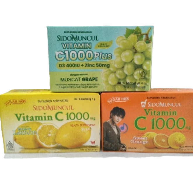 SIDO MUNCUL VIT C1000 KEMASAN BOX