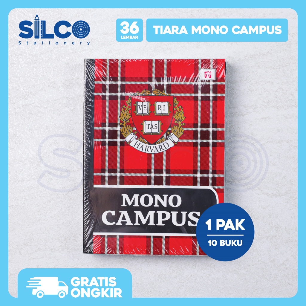 

Buku Tulis TIARA CAMPUS 36 Lembar / 50 Lembar [10 Buku]