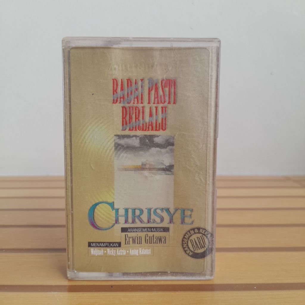 Kaset Chrisye - Badai Pasti Berlalu