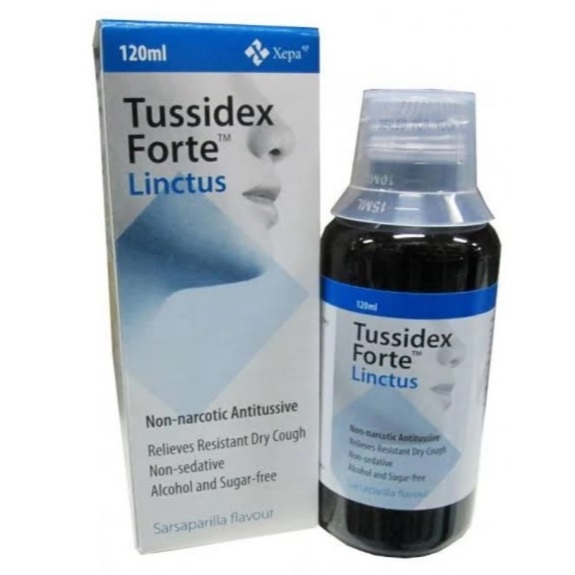 

Exp JULY 2027 Tussidex Forte Linctus Syrup Obat Sirup Syrup Batuk Penang