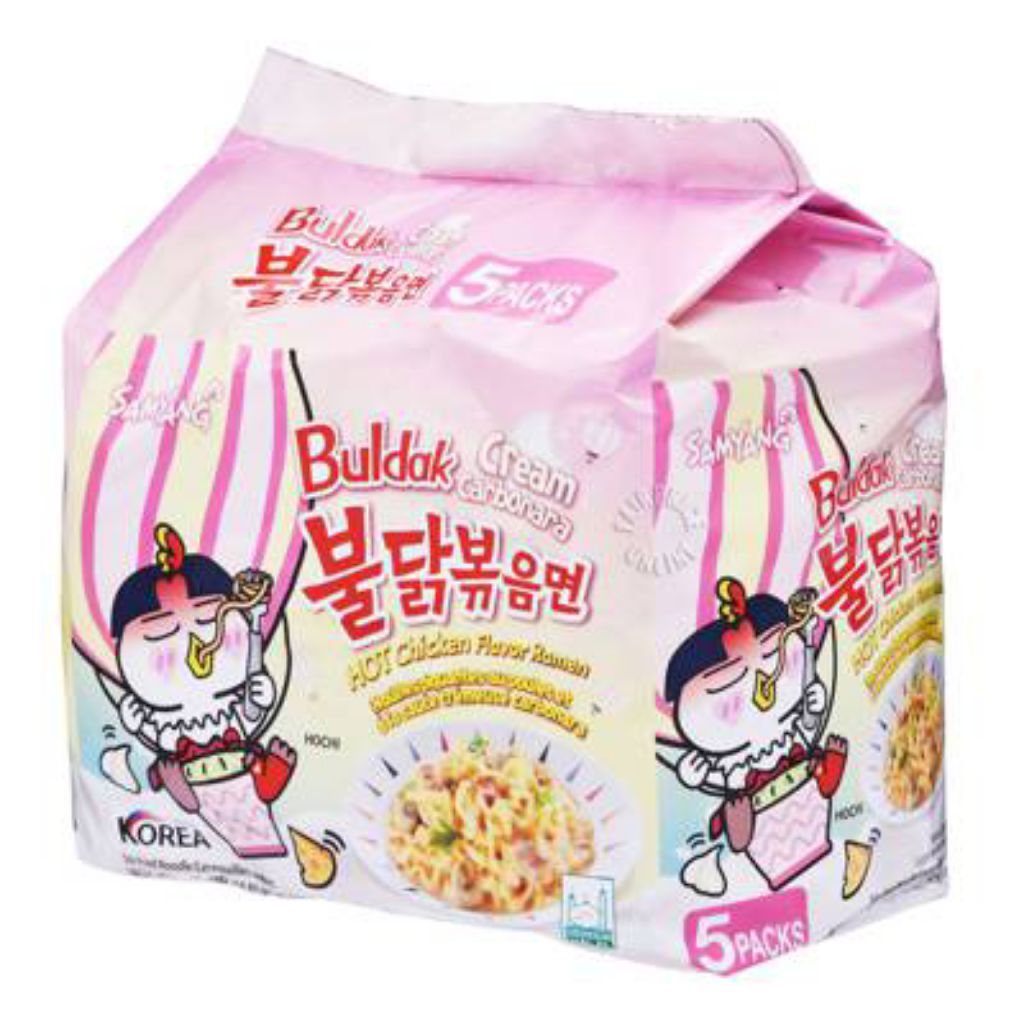 

NEW Samyang Hot Chicken Instant Ramen - Cream Carbonara 5pcs