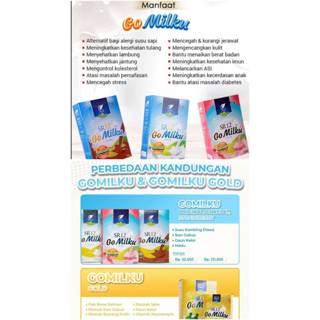 

susu gomilku gold SR12