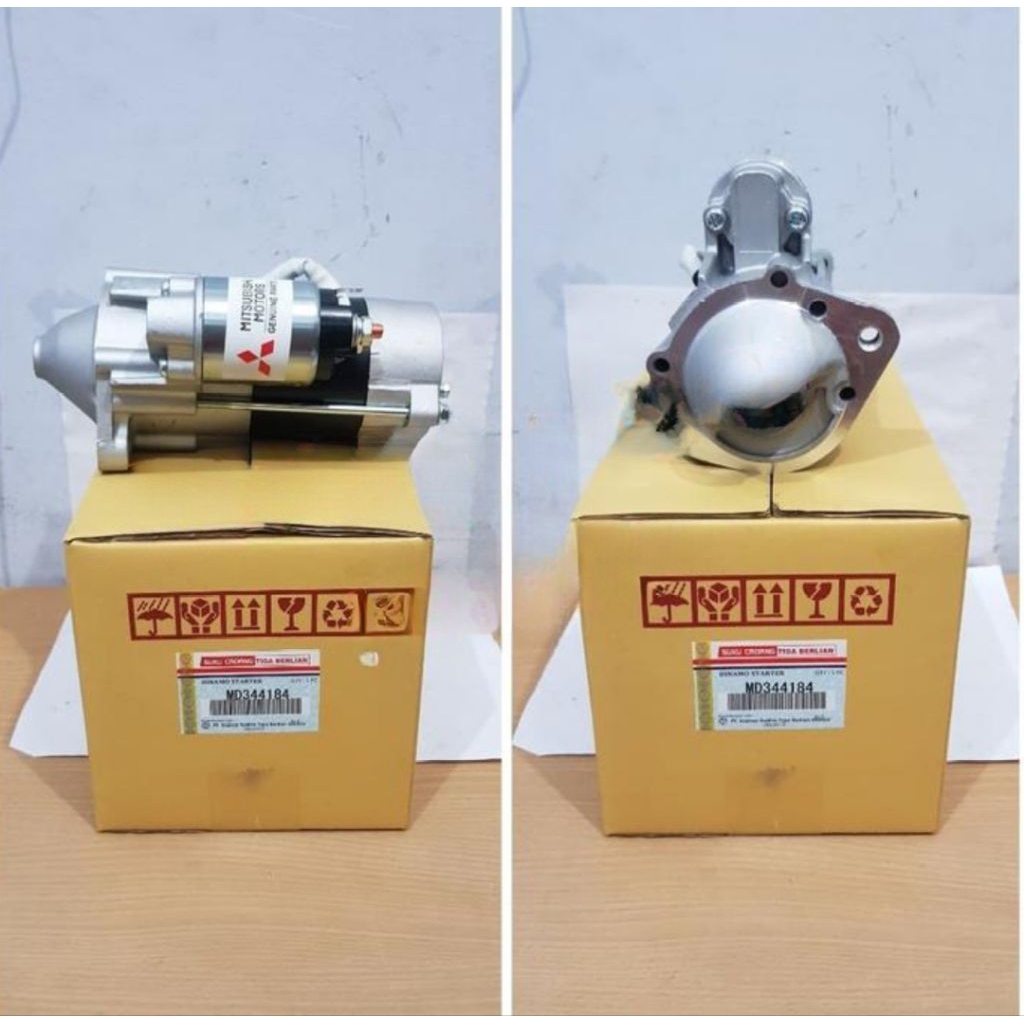 DINAMO STARTER MITSUBISHI L300 DIESEL KUDA 2.5 DIESEL L200 2.5 TURBO ORIGINAL