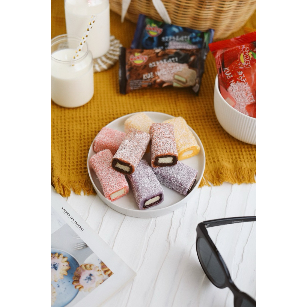 

ECER 1 PCS Kue Nagasaki /Mochi Nagasaki /Moachi Nagasaki/Mochi 4 Rasa Nagasaki[LM]