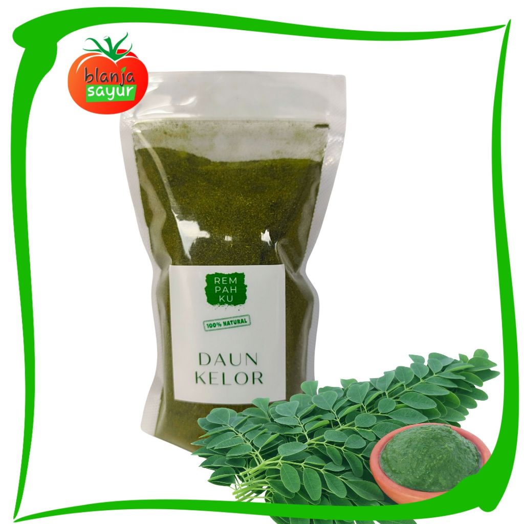 

Daun Kelor Bubuk Murni 100gr / Natural Moringa Powder