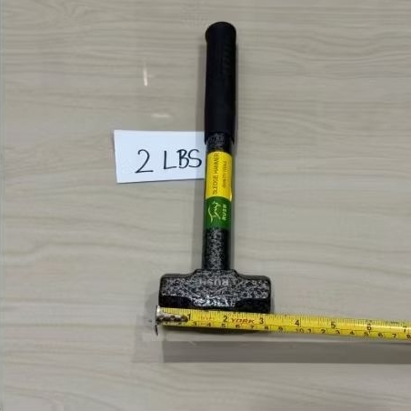 2lbs martil segi gagang besi 2pon palu petak gbs square hammer godam 1kg
