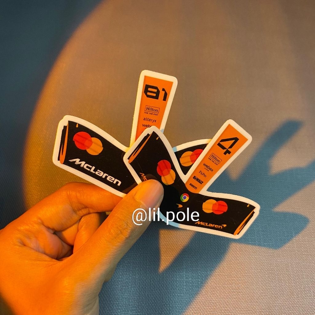 

STICKER F1 FORMULA PREMIUM DAPAT 2PCS