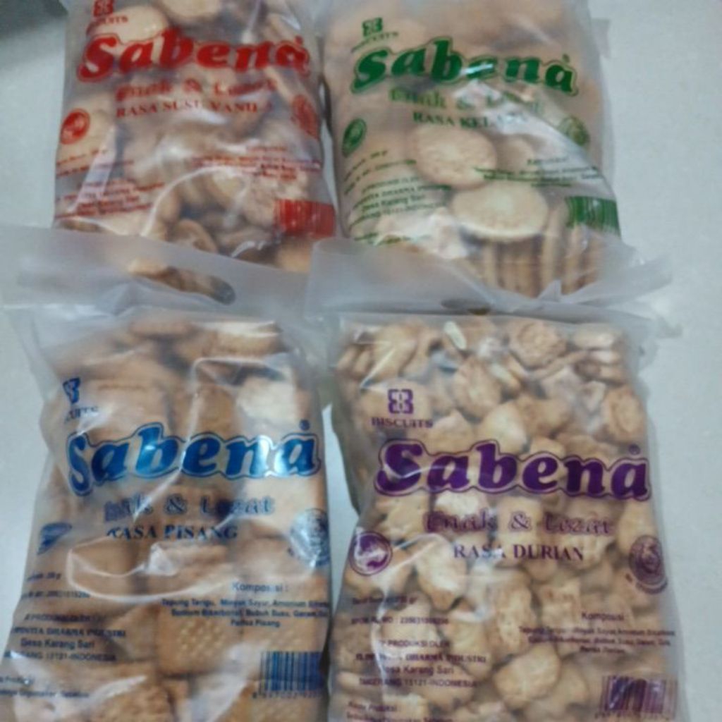 

Biskuit Sabena Aneka Rasa 250 Gram