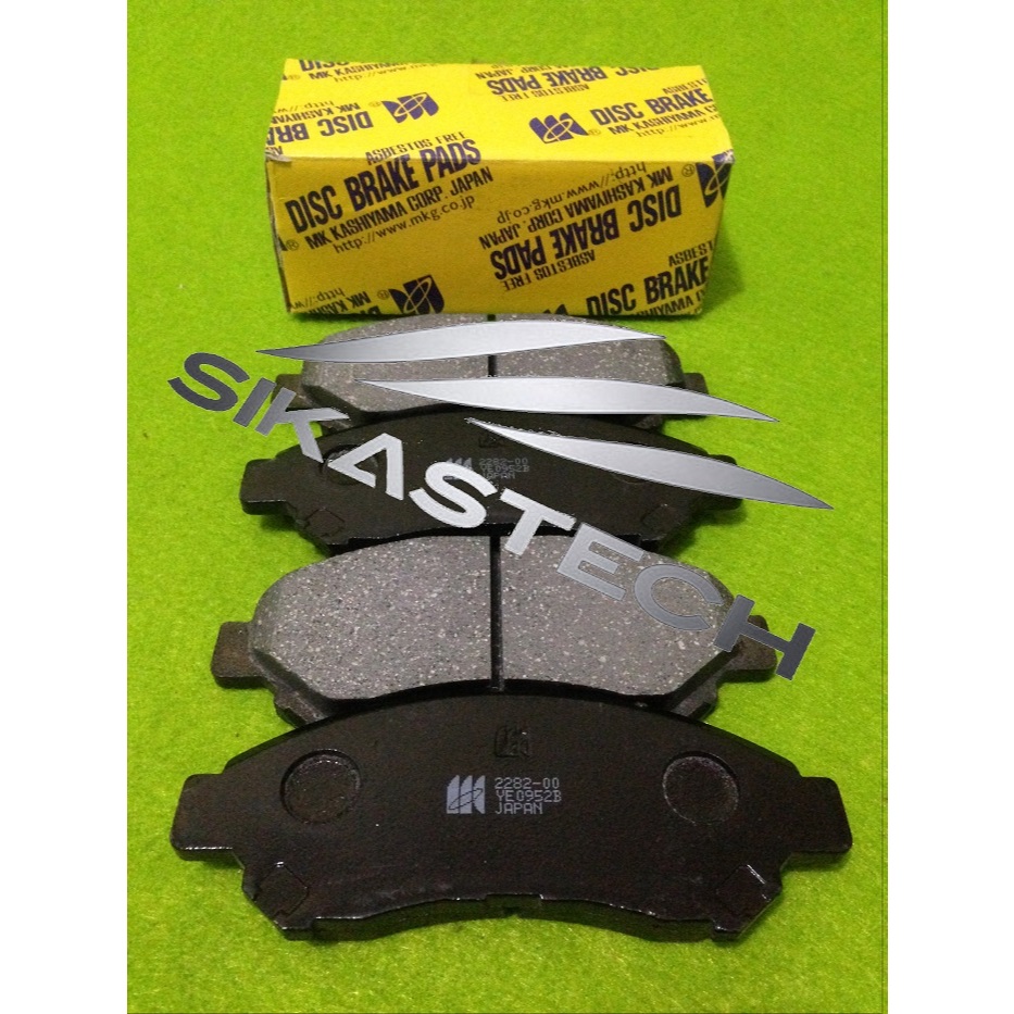 04465-BZ130 SET FRONT DISC BRAKE PADS KIT / KAMPAS REM CAKRAM DEPAN SEPASANG KANAN & KIRI DAIHATSU G