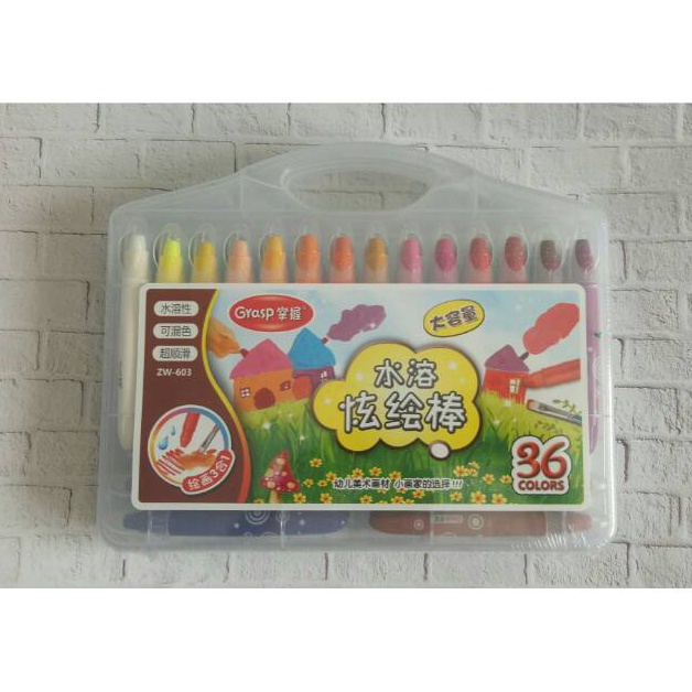 

Grasp Crayon Oil pastels 36 warna ZW63 MATA BESAR KODE D2W9