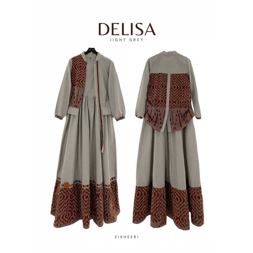 DELISA one set outer by ZISHEERI.official