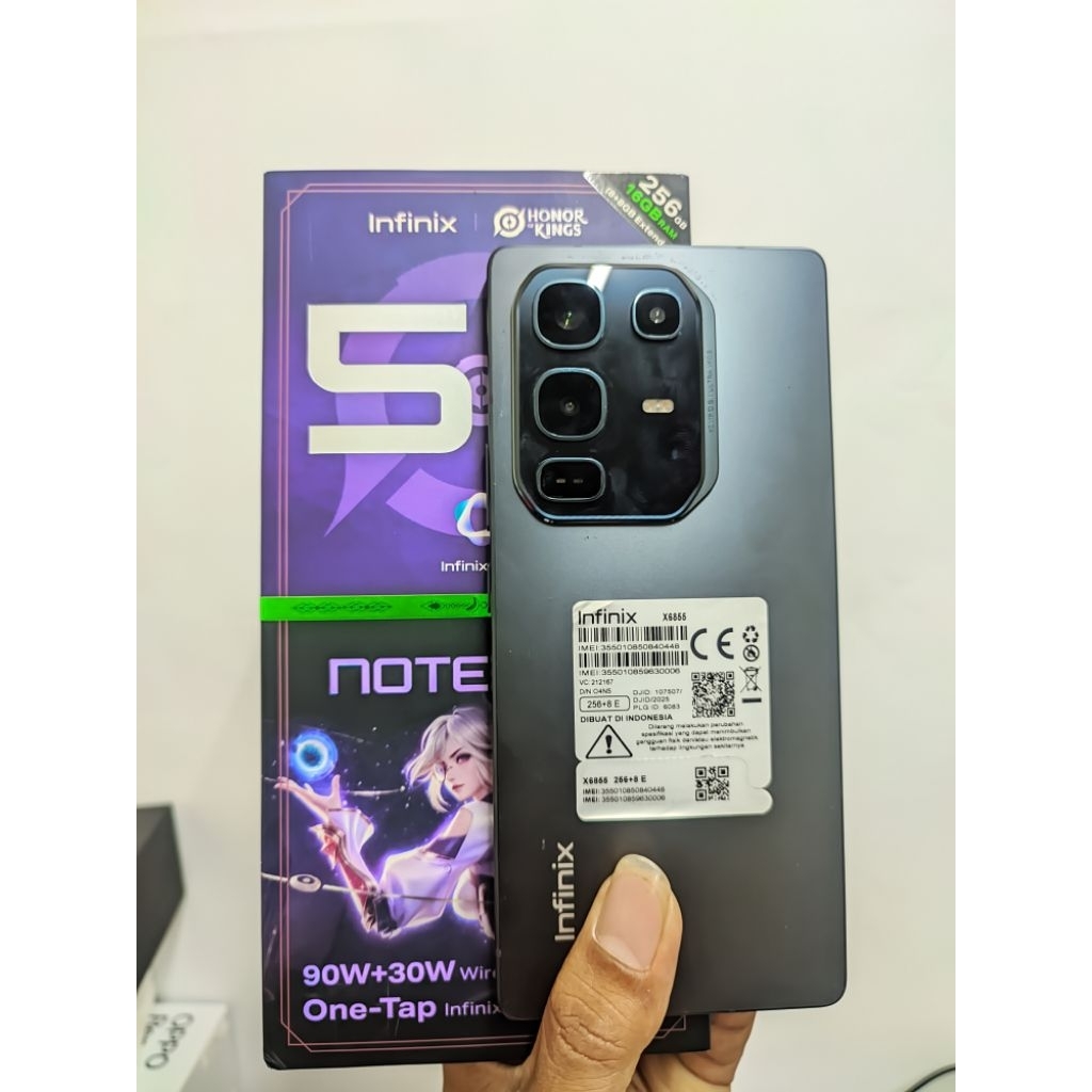 Infinix not 50 pro 8/256 fulsett tampa wirles