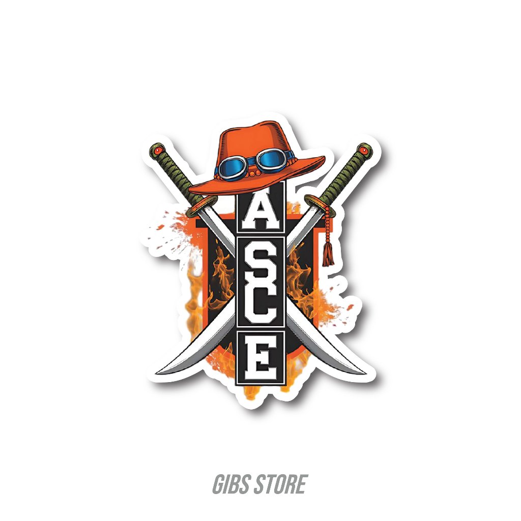 

STICKER SATUAN ONE PIECE (ACE) #6
