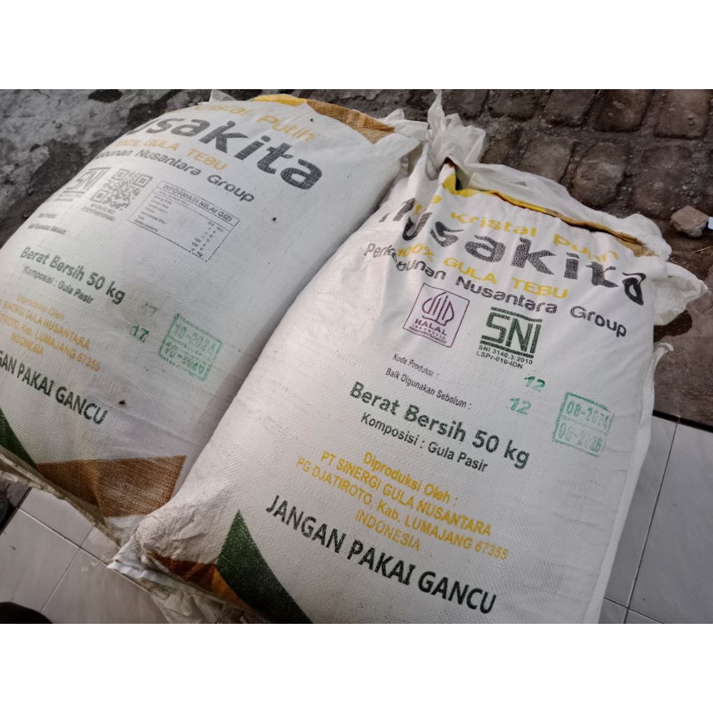 

Gula 50kg nusakita