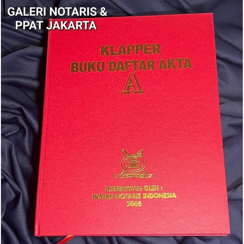 

KODE G69F Buku Klaper Daftar Akta Notaris Klaper Abjad Klaper Daftar Akta
