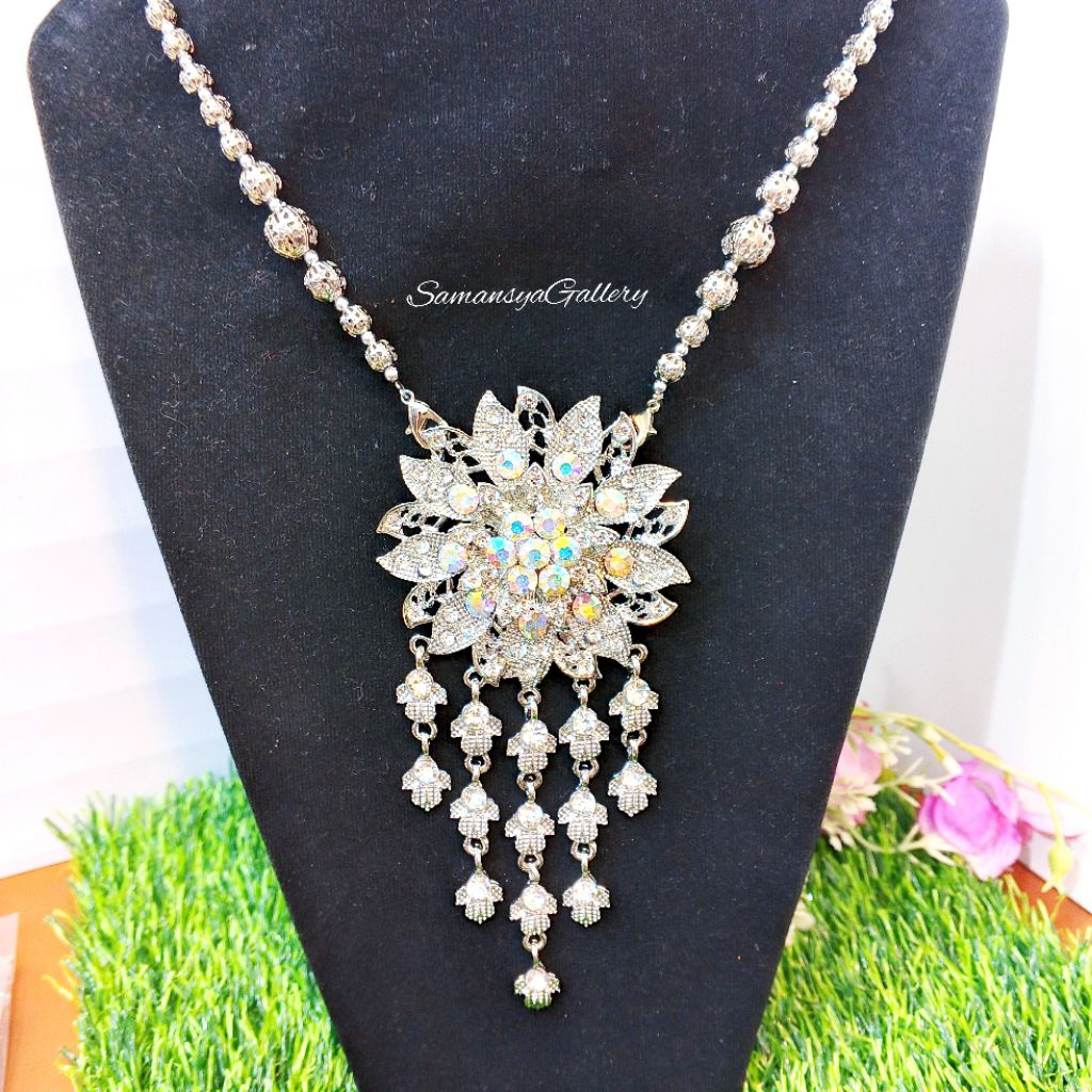 Kalung kebaya kalung Bros kalung 2 fungsi Kalung Bundo kandung Aksesoris kebaya Kalung panjang kalun
