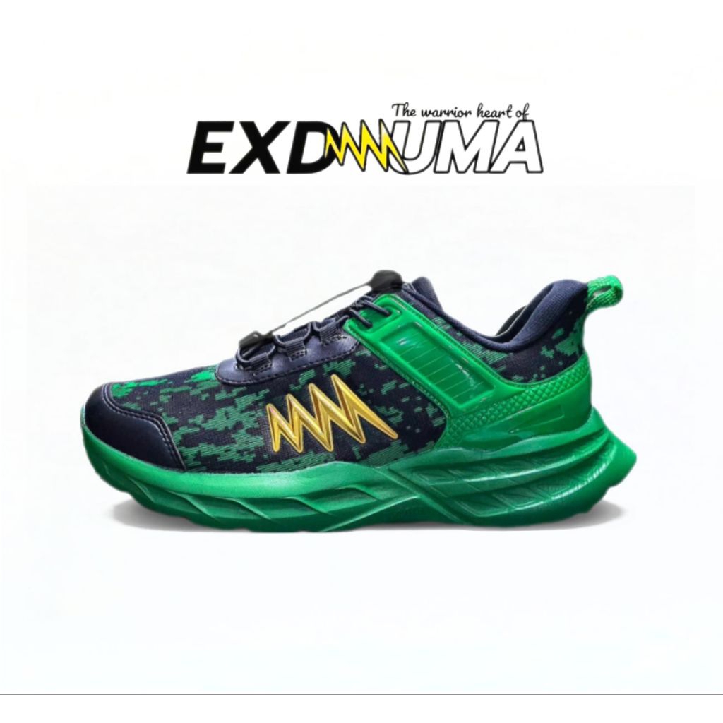 SEPATU EXDUMA CAMOU LIGT GREEN 2024 ORI SNEAKERS