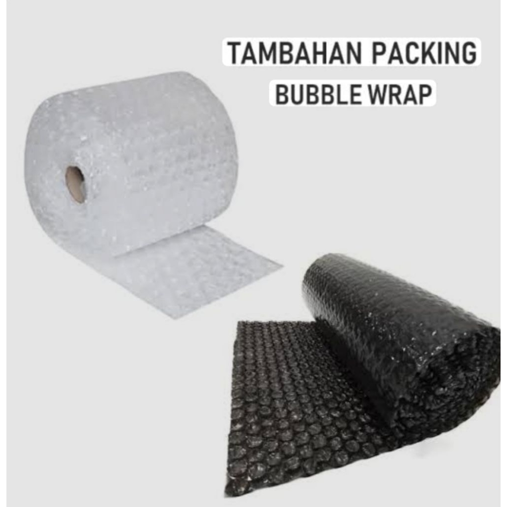 

Tambahan Packing Bubble wrap