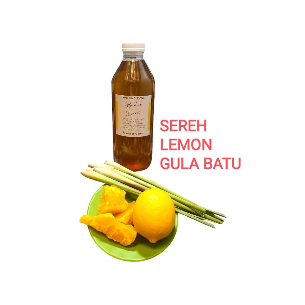 

LEMON SEREH GULA BATU 1 LITER