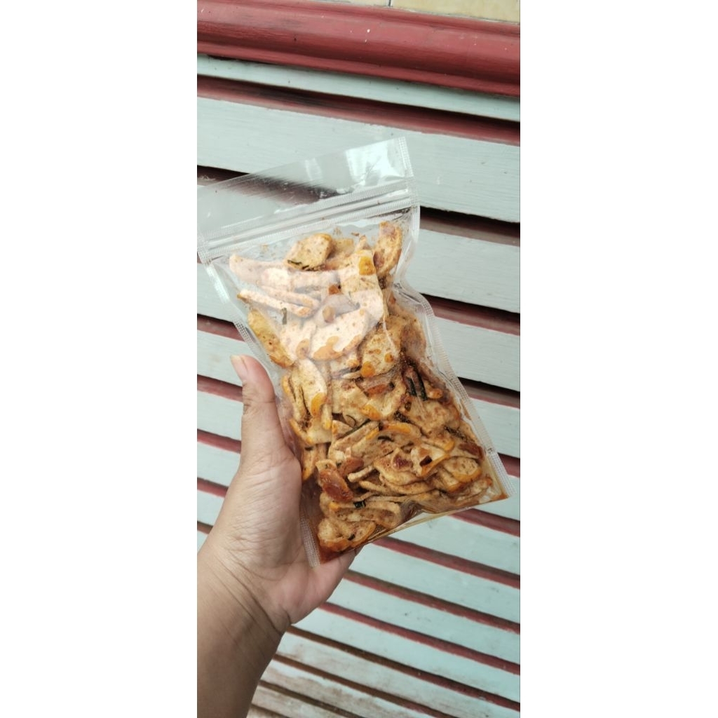 

basreng extra pedas daun jeruk bakso goreng