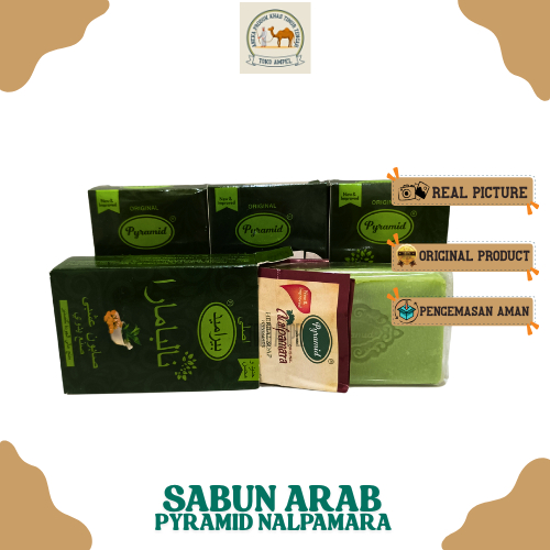 Grosir Peaket Lusin (12pcs) Sabun Nalpamara Original Pyramid Herbal Berkualitas Untuk Atasi Jerawat 